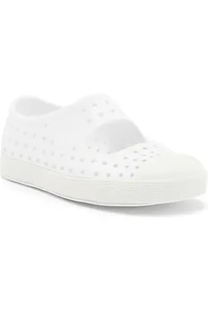 Native Jefferson Mary Jane Sneaker in Shell White /Shell White at Nordstrom, Size 6 M