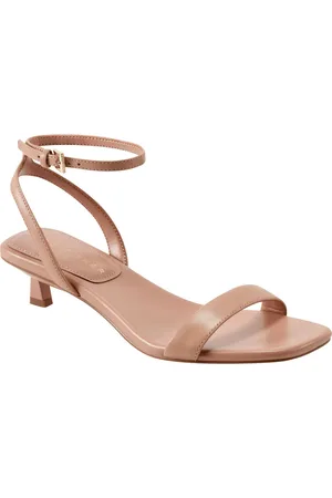 MARC FISHER Alona Ankle Strap Kitten Heel Sandal in at Nordstrom, Size 7