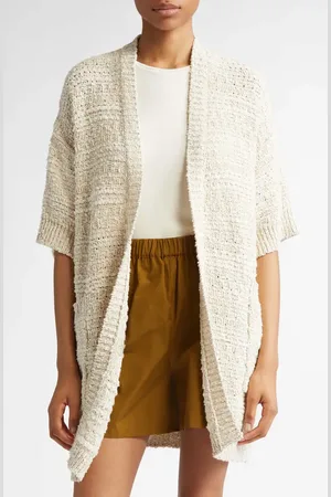 Max Mara Zulma Metallic Boucl?? Cardigan in at Nordstrom, Size X-Small