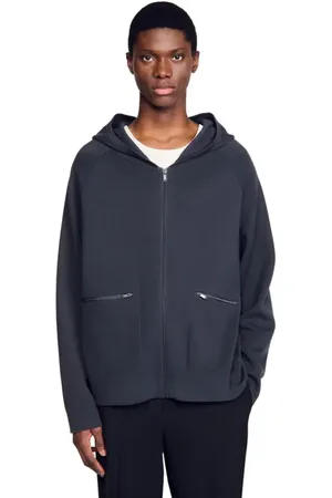 Sandro Milano knit hooded cardigan in at Nordstrom, Size Medium