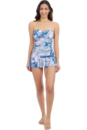 gottex Karma Sweetheart Bandeau Swimdress One Piece in at Nordstrom, Size 8