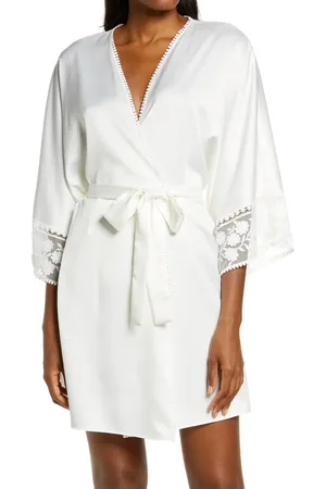 Flora Nikrooz Kylie Charm Satin Wrap in at Nordstrom, Size Medium