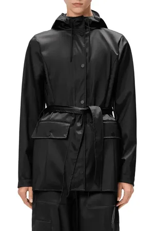Rains Curve Waterproof Rain Jacket in at Nordstrom, Size Large