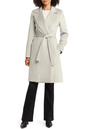 Fleurette Wool Wrap Coat in at Nordstrom, Size 10