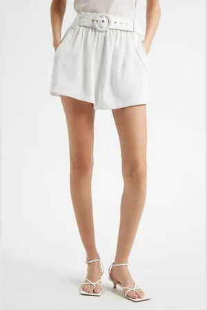 Ramy Brook Petra Belted Shorts in at Nordstrom, Size Small