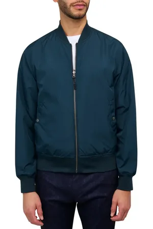 Brooklyn Brigade Slim Fit Floral Reversible Bomber Jacket in at Nordstrom, Size X-Large