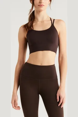 Zella Seamless Strappy Sports Bra in at Nordstrom, Size Medium