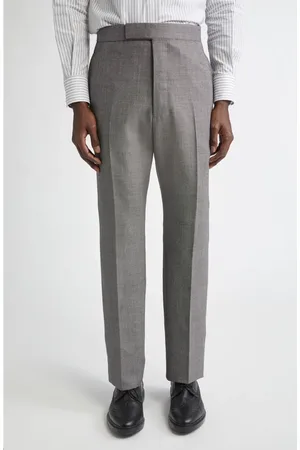 Thom Browne Fit 1 Super 120s Wool Backstrap Pants in at Nordstrom, Size 3