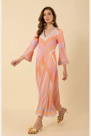 Hale Bob Henley Jersey Maxi Dress in at Nordstrom, Size Medium