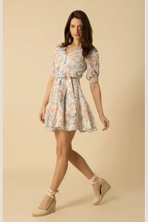 Hale Bob Faye Linen Dress in at Nordstrom, Size Medium