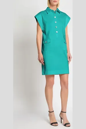 Ming Wang X Tanya Foster Utility Shift Dress in at Nordstrom, Size Large