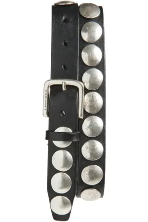 Golden Goose Trinidad Studded Leather Belt in at Nordstrom, Size 95