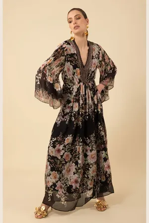 Hale Bob Alanna Chiffon Maxi Dress in at Nordstrom, Size X-Small