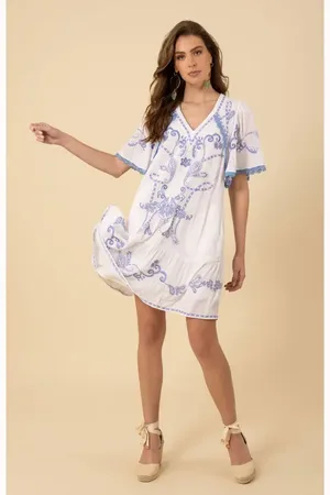 Hale Bob Lennox Embroidered Dress in at Nordstrom, Size Small