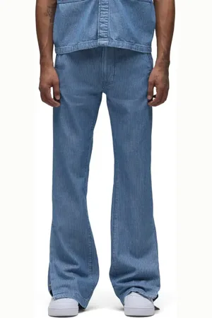 Hudson Walker Ribbed Cotton Trouser Pants at Nordstrom, Size 34