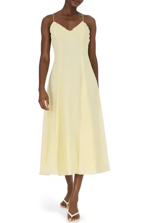 French Connection Raya Chiffon Midi Dress in at Nordstrom, Size 2