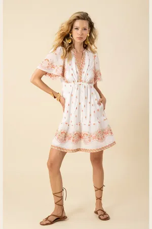Hale Bob Milan Embroidered Organza Dress in at Nordstrom, Size Small