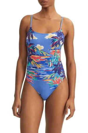 Ralph Lauren Kennedy One-Piece Swimsuit in at Nordstrom, Size Small