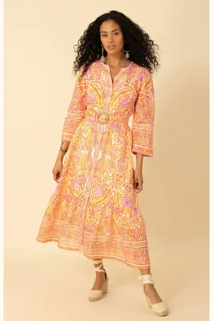 Hale Bob Davina Linen Dress in at Nordstrom, Size Medium