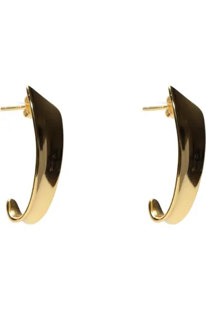 Argento Vivo Sterling Silver Abstract Hoop Earrings in at Nordstrom