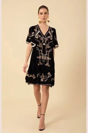 Hale Bob Lennox Embroidered Dress in at Nordstrom, Size Small