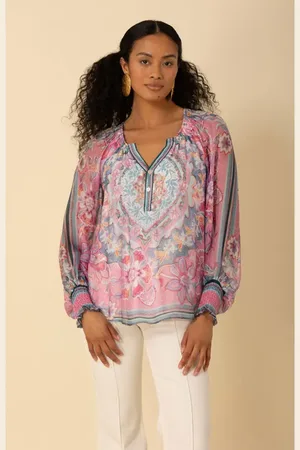 Hale Bob Michaela Chiffon Top in at Nordstrom, Size Large