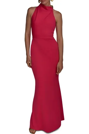 Donna Karan Funnel Neck Mermaid Gown in at Nordstrom, Size 12