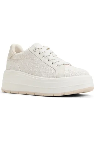 Aldo Garelia Embroidered Platform Sneaker in at Nordstrom, Size 7