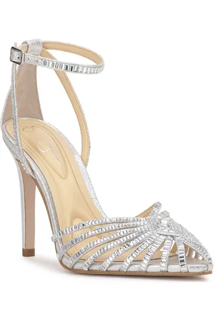 Jessica Simpson Paveri 2 Pointed Toe Ankle Strap Pump in at Nordstrom, Size 6