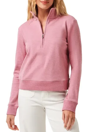 Travis Mathew Cloud Half Zip Pullover in at Nordstrom, Size Medium