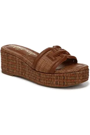 Sam Edelman Pauleena Platform Wedge Slide Sandal in at Nordstrom, Size 7