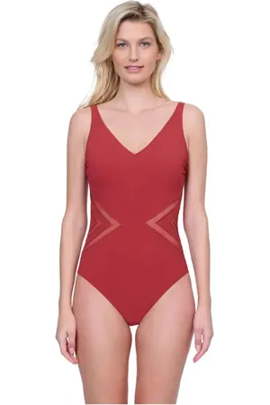 gottex Day Dreamer V-neck One Piece in at Nordstrom, Size 14