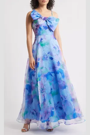 Eliza J Bow Bodice Sleeveless Gown in at Nordstrom, Size 0