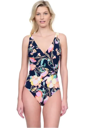 gottex Memories Of Capri V-neck Surplice One Piece in at Nordstrom, Size 6