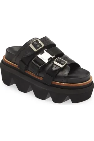 SACAI Wingtip Slide Sandal in at Nordstrom, Size 6Us