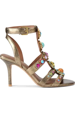 Kurt Geiger Octavia Crystal Embellished Cage Sandal in at Nordstrom, Size 6Us