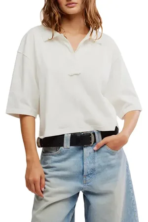 Free People Denmark Polo Top in at Nordstrom, Size Small