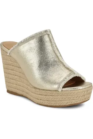 Nine West Baja Platform Wedge Sandal in at Nordstrom, Size 8.5