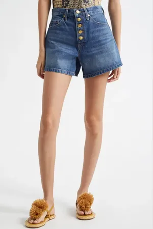 ULLA JOHNSON The Greta Denim Shorts in at Nordstrom, Size 29