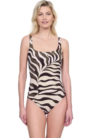 gottex Wildest Dream Square Neck One Piece in at Nordstrom, Size 10