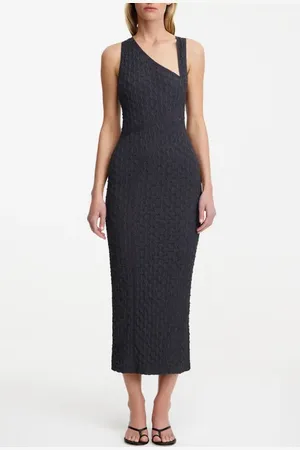 Significant Other Alex Texture Asymmetric Maxi Dress in at Nordstrom, Size 2 Us