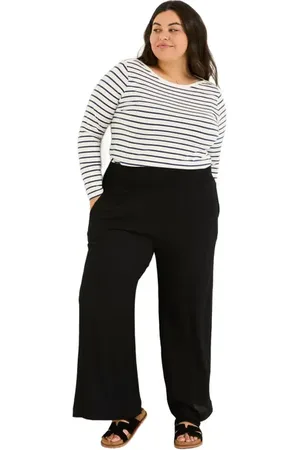 Fat Face Plus Size Shirred Palazzo in at Nordstrom, Size 14