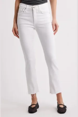 RAG&BONE Flexi Peyton Raw Hem Ankle Bootcut Jeans in at Nordstrom, Size 30