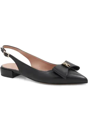 Bruno Magli Bella Pointed Toe Slingback Flat in at Nordstrom, Size 9