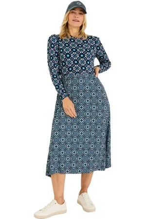 Fat Face Fia Batik Midi Dress in at Nordstrom, Size 4