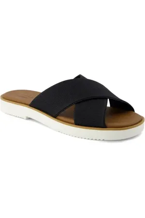 TOMS Mae Crisscross Slide Sandal in at Nordstrom, Size 5