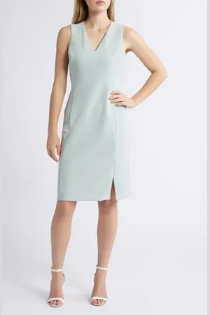 Anne Klein Sleeveless Sheath Dress in at Nordstrom, Size 6