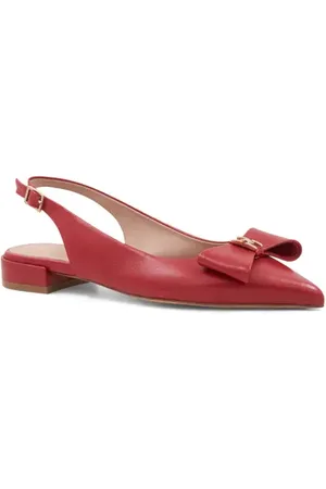 Bruno Magli Bella Pointed Toe Slingback Flat in at Nordstrom, Size 10