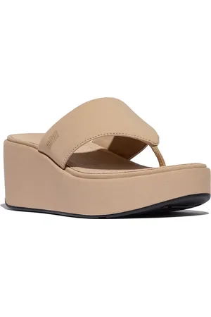 FitFlop PlatFForms Wedge Toe Post Sandal in at Nordstrom, Size 9
