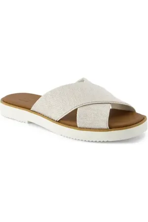 TOMS Mae Crisscross Slide Sandal in at Nordstrom, Size 5.5